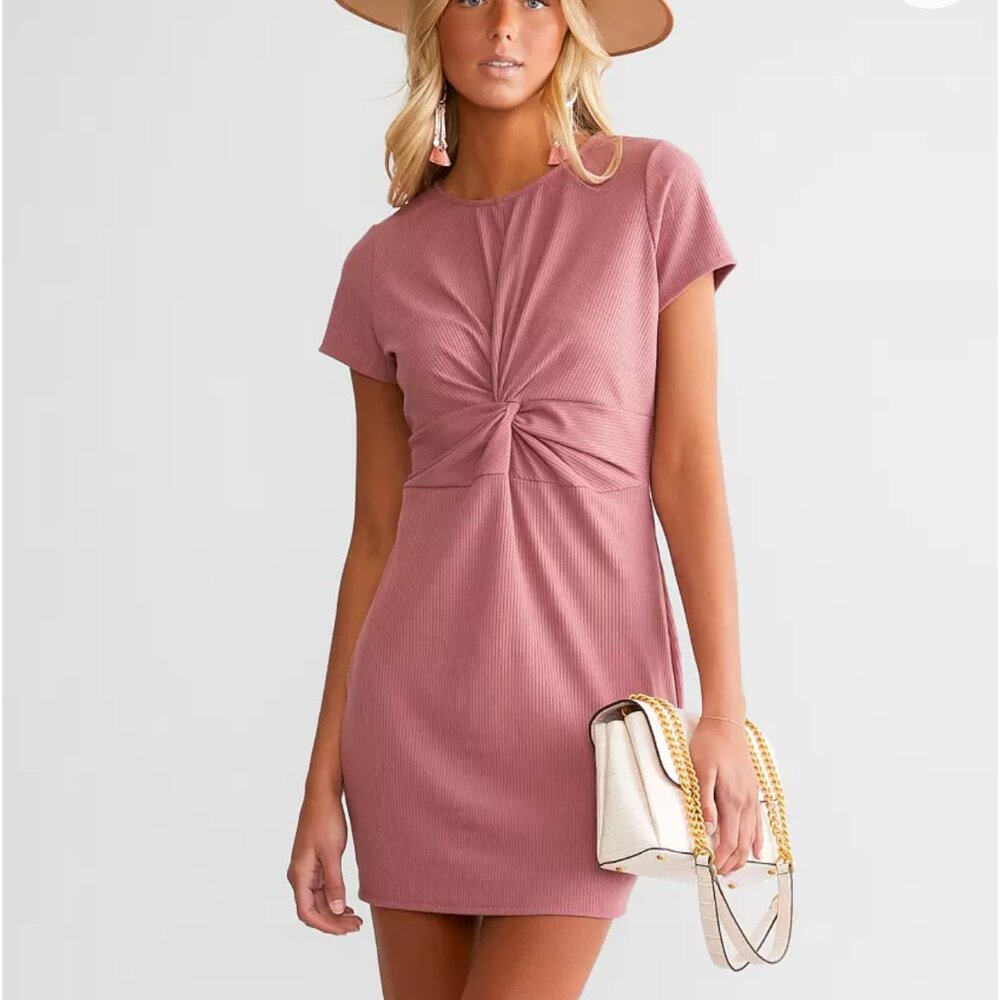 Willow & Root Twisted Mini Dress - Picture 5 of 5